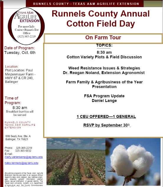 Cotton Day 2020